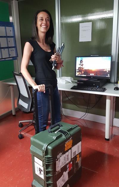 Dr. Angela Cepero. Image courtesy of Fujifilm SonoSite.