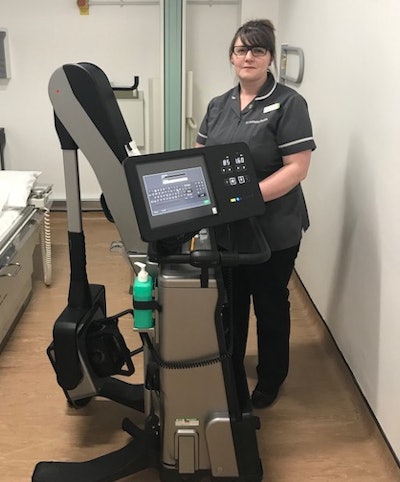 The FDR nano mobile digital radiography unit. Image courtesy of Fujifilm Medical Systems.
