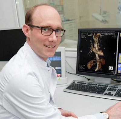 Dr. Christopher Schlett from University Hospital Heidelberg.