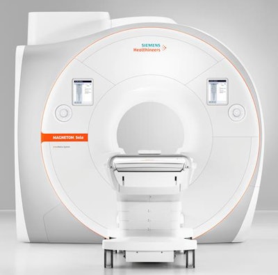 Siemens' Magnetom Sola 1.5-tesla MRI scanner. Image courtesy of Siemens Healthineers.