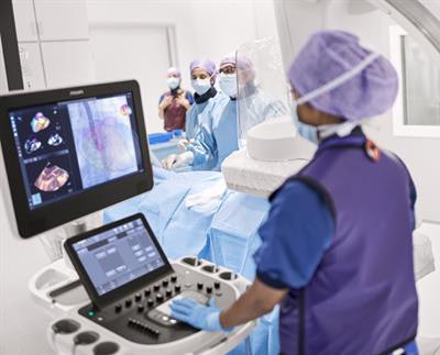 Philips' Epiq CVx, a line of new cardiovascular ultrasound scanners.