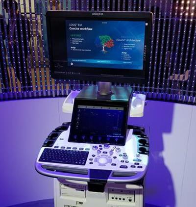 Logiq E10 ultrasound scanner.