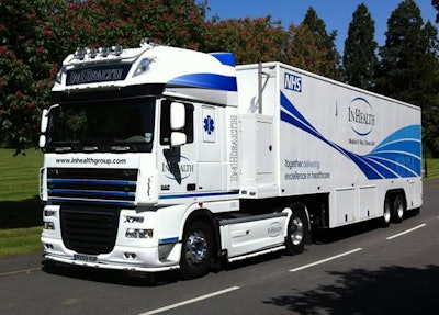 InHealth mobile CT unit. Image courtesy of InHealth.