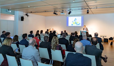 Down to business: ECR 2019 attendees confronted professional challenges during the session. Photo courtesy of ESR/Sebastian Kreuzberger.