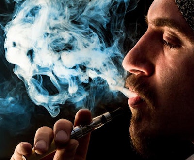 E-cigarette vendors are presenting vaping as being cool and are promoting it aggressively to younger people.