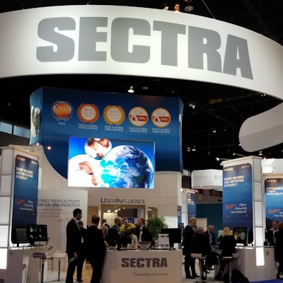 Sectra's booth at RSNA 2018.