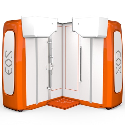 EOSedge orthopedic digital radiography system. Image courtesy of EOS Imaging.