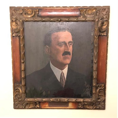 Sir Archibald Douglas Reid, painted by Maj. Charles E. S. Philips (collection of Dr. Adrian Thomas).