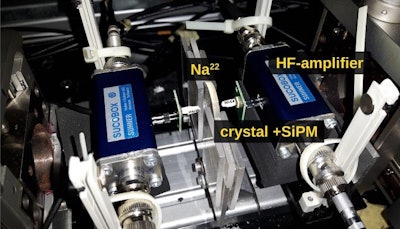 Scientists are pushing the performance of TOF-PET systems. Image courtesy of Gundacker et al, Physics in Medicine and Biology, January 2020, Vol. 65:2.