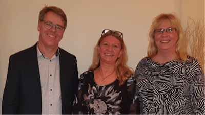 The workshop organizers (from the left): Johan Kihlberg, Titti Owman, and Annica Sandberg. Image courtesy of Titti Owman.