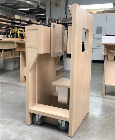 The dedicated thoracic x-ray scanner is useful for children who are too young to do breath-hold. Images courtesy of Dr. Herma Holscher.