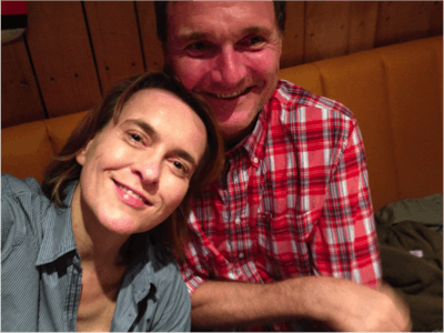 Christiane's brother Stephan has inherited his dad's passion for politics and history.