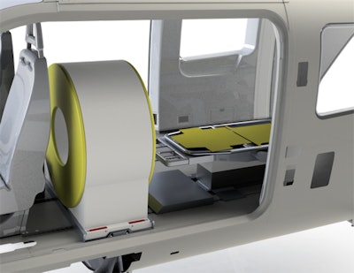The SNLA CT scanner. Image courtesy of the Norwegian Air Ambulance Foundation.