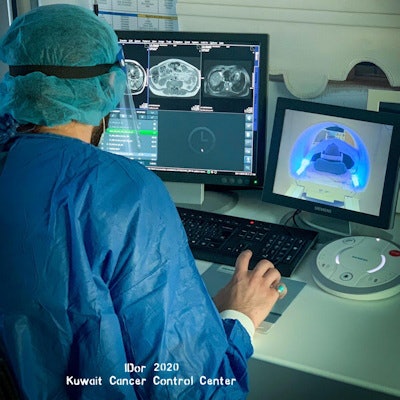 Imaging professionals at the Kuwait Cancer Control Center, a 200-bed hospital complex located in Shuwaikh, participated in the IDoR.