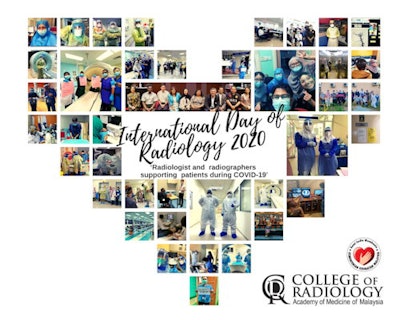 The College of Radiology, Academy of Medicine Malaysia, produced a special momento for the IDOR.