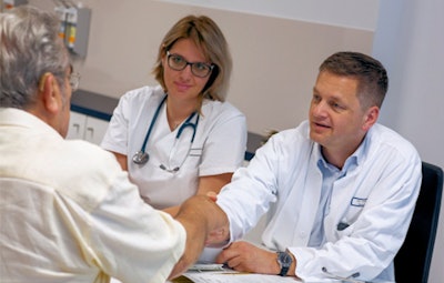 Building a relationship with patients is more difficult now, Achenbach says. Photo courtesy of the European Heart Journal.