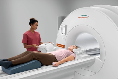 Magnetom Free.Max is a new MRI scanner with an 80-cm bore being launched by Siemens Healthineers. Image courtesy of Siemens Healthineers.