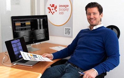CEO and co-founder Richard Ljuhar. Previously he was director of research and development for Musculoskeletal Health Products, Braincon, and a researcher at the Technical University of Vienna. Photo courtesy of ImageBiopsy Lab.