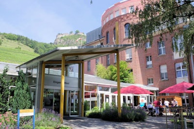 Researchers think gadolinium found in treatment plants near Lake Constance originates from the MRI unit at the Hegau-Bodensee-Klinikum Singen cancer hospital. Photo courtesy of wochenblatt.de.