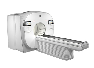 StarGuide is a new SPECT/CT system based on CZT technology. Image courtesy of GE Healthcare.