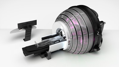 The Zap-X Gyroscopic Radiosurgery platform. Image courtesy of Business Wire.