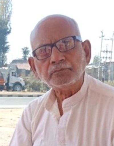 Dr. Mustafa Aslam. Image courtesy of Kashmir Life.