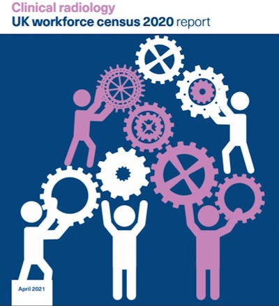 Clinical radiology UK workforce census 2020 report front cover