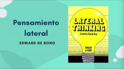 De Bono introduced the term 'lateral thinking' in 1967.