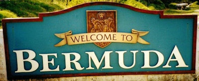 Welcome to Bermuda sign