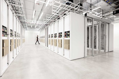 Nvidia's Cambridge-1 supercomputer. Image courtesy of Nvidia.