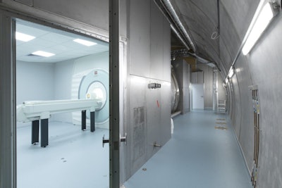 The Iseult MRI scanner weighs 150 tons in total. Image courtesy of the CEA.