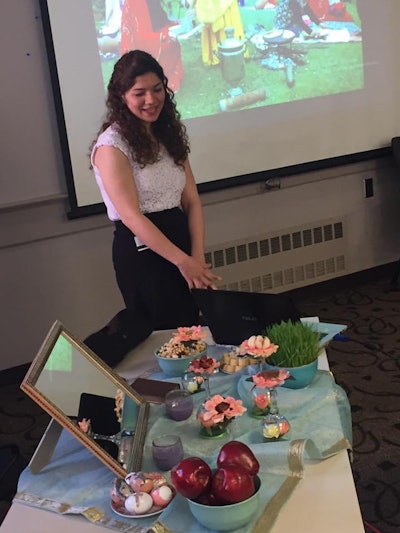 Celebration of Persian Nowruz holiday at Johns Hopkins. All photos courtesy of Dr. David Yousem.