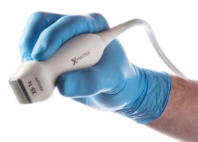 Philips' new X5-1c transducer. Image courtesy of Philips.