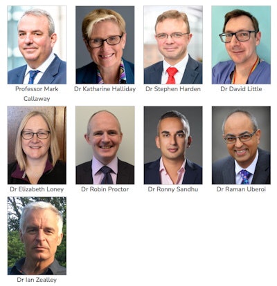 The nine candidates in alphabetical order. Each candidate must submit a statement about why she or he wants the post, and most of them also post a video of up to two minutes. Image courtesy of the RCR.