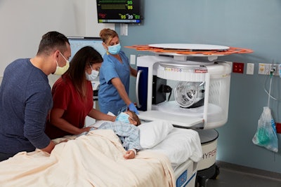 Hyperfine is in the process of applying for a CE Mark for the Swoop system. Image courtesy of Hyperfine.