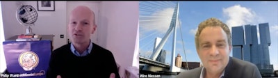 Philip Ward, editor in chief of AuntMinnieEurope.com, interviews Wiro Niessen from Rotterdam during the AI webinar on 12 January.