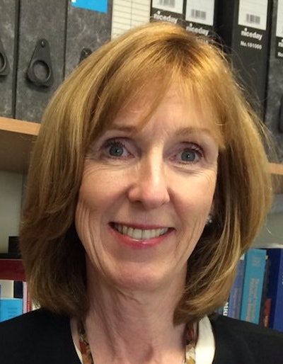 Prof. Fiona Gilbert from Cambridge, U.K. Photo courtesy of the Royal College of Radiologists.