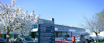 Glan Clwyd Hospital, Rhyl. Photo courtesy of Betsi Cadwaladr University Health Board.