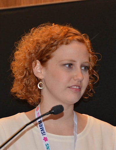 Adrienne Campbell-Washburn, PhD. Photo courtesy of ISMRM.