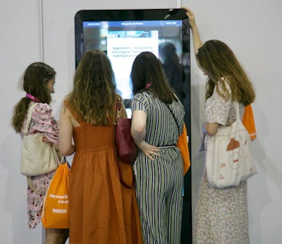 Interactive e-poster sessions have generated considerable interest in Malaga.