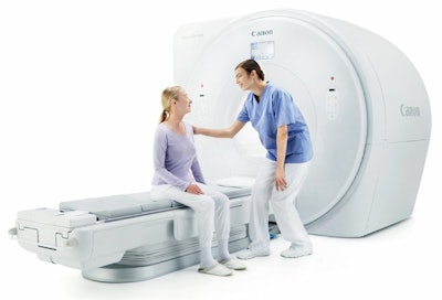 Canon Medical's new Vantage Fortian MRI system. Image courtesy of Canon.