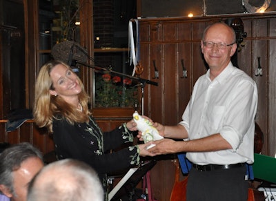 Andrea Rockall becoming the President of the International Cancer Imaging Society (ICIS).