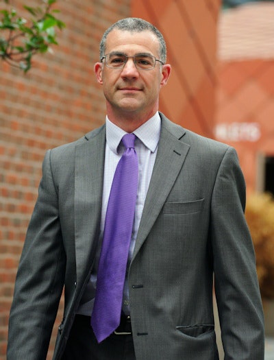 Prof. Owen Arthurs arrives at Manchester Crown Court. Photo courtesy of PA Images/Alamy Stock Photo.