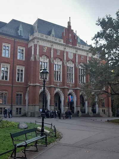 Collegium novum, Jagiellonian university, Krakow. Photos courtesy of Dr. Arpan K Banerjee.