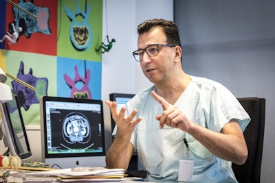 Daily checks on machines are crucial, but something may still go wrong, says Prof. Afshin Gangi. Photo courtesy of Canon Medical Systems.