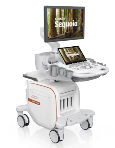Acuson Sequoia Crown Edition. Image courtesy of Siemens.