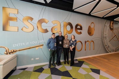The ESR Escape Room initiative made a significant impact at ECR 2023. Photo courtesy of Sebastian Kreuzberger/ESR.