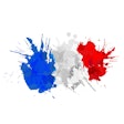 French Flag Splashes 400