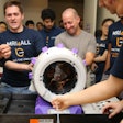More than 50 researchers convened for the inaugural MRI4ALL Hackathon to assemble a low-cost functional MRI scanner in only four days. Photo courtesy of NYU Langone.