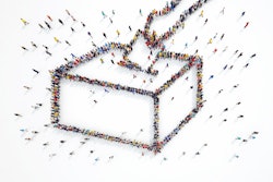 3 D Rendering People Elections
